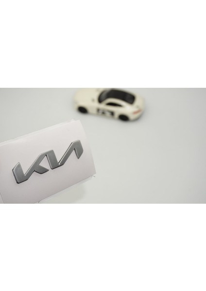 Direksiyon Gri Logo Amblem Arma Kia ile Uyumlu