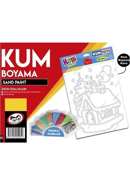 KM5027 Kumtoys Kum Boyama