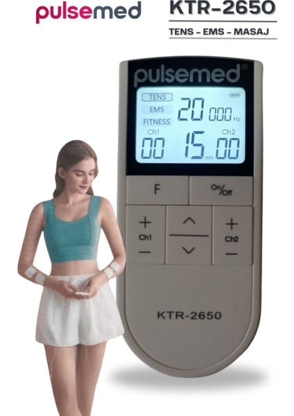 Şarjlı Elektronik Terapi Cihazı Tens + Ems + Masaj Funk fiyatları