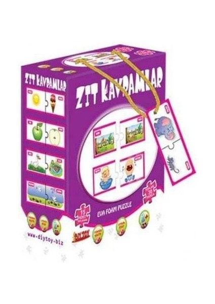 2945 Zıt Kavramlar Kutulu 2 Li
