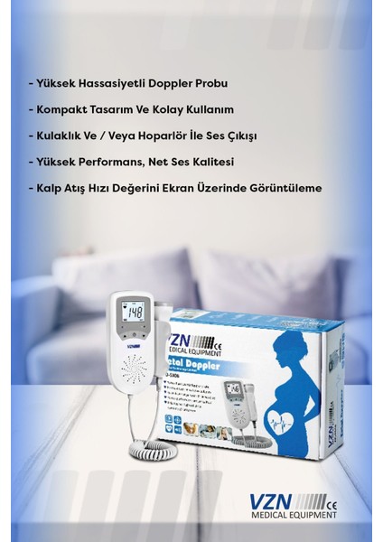 Yüksek Kalitede Bebek Kalp Atış Dinleyici, Güvenli ve Taşınabilir, Çin Menşei fiyatları