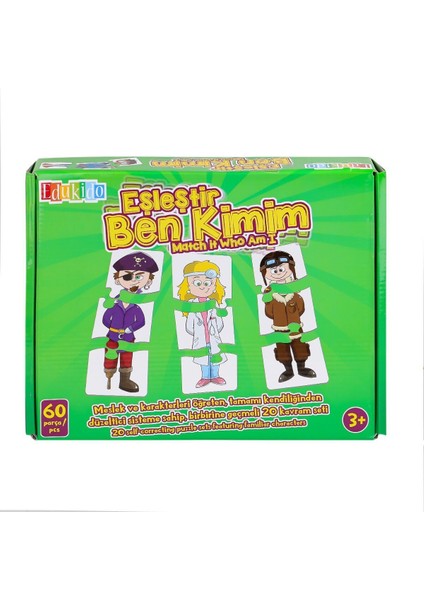 EDU-1014 Eşleştir Ben Kimim -Chiva