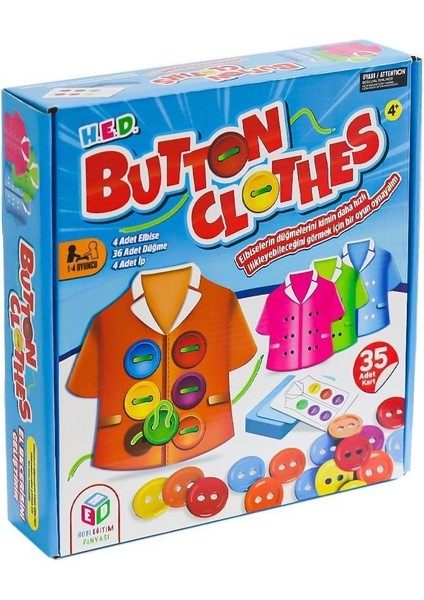 Hed 725 Button Clothes -Hobi Oyuncak