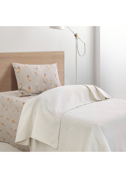 Home Hera Tek Kişilik Pike Takımı 3 Parça-Ekru fiyatları