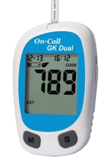 Keton ve şeker ölçüm seti, 25 keton ve 50 şeker şeridi ile sağlıklı takip sağlar modelleri