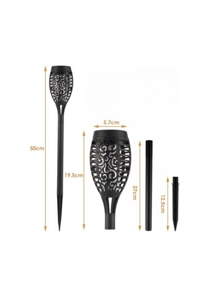 Solar Alev Efektli Bahçe Lambası fiyatları