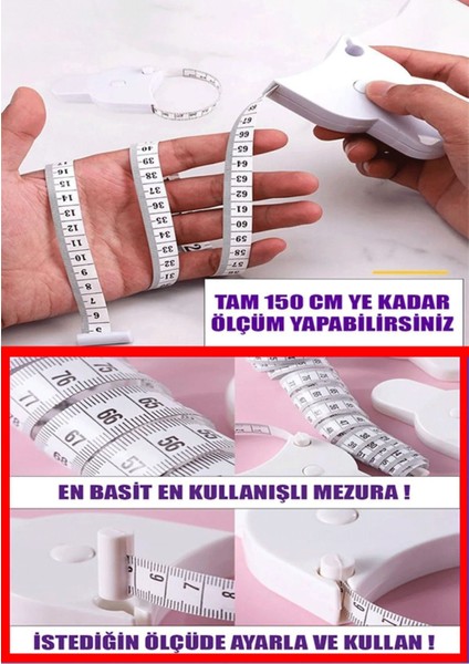 Çok Amaçlı Vücut ve Baş Ölçüm Metresi, Spor ve Terzi Kullanımı modelleri