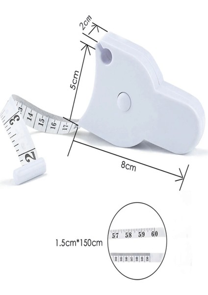 Çok Amaçlı Vücut ve Baş Ölçüm Metresi, Spor ve Terzi Kullanımı