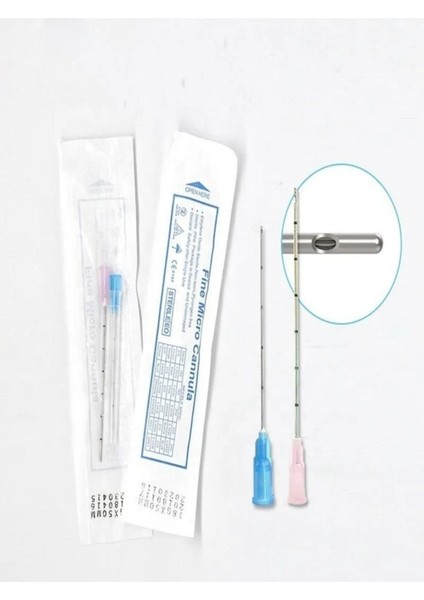 Küçük Mikro Dolgu Kanülü 27 G, 50 Mm, 1 Adet, Türkiye Menşei