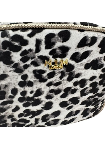 Omuz Askılı Leopar Desenli Premium Kadın Çantası 21X16X9CM fırsatları