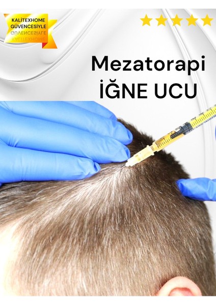 Prp Iğne Ucu Dolgu Botox - Mezoterapi Iğnesi 30G 0,3 x 13MM 100 Adet