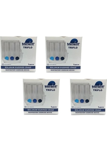 Solunum egzersiz cihazı 3 top 4 adet, sağlıklı nefes için ideal çözüm, Türkiye Üretimi