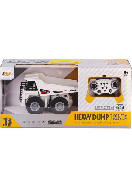 A8196-QH9008 Kumandalı Ağır Döküm Kamyon 1:24 -Asya Oyuncak