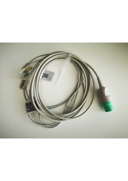 Nihon Kohden uyumlu EKG kablosu, kaliteli ve dayanıklı tıbbi ekipman aksesuarı