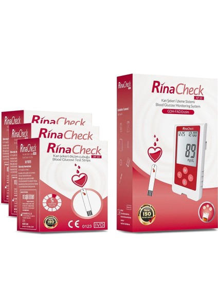 Şeker Ölçüm Cihazı ve Çubuklar, Pratik ve Güvenilir Sağlık Takibi