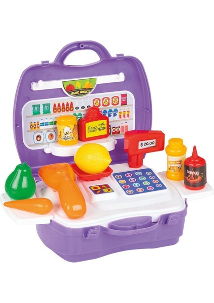 03 563 Çantalı Market Seti -Pilsan Oyuncak