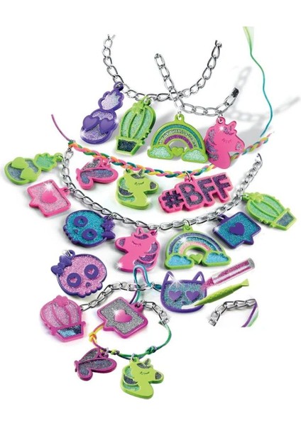 18757 Crazy Chic - Renkli Kolyeler modelleri