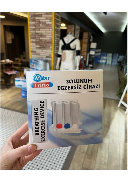 Sağlıklı Nefes ve Solunum Güçlendirme Cihazı, Egzersiz Aracı, Paket Görseli