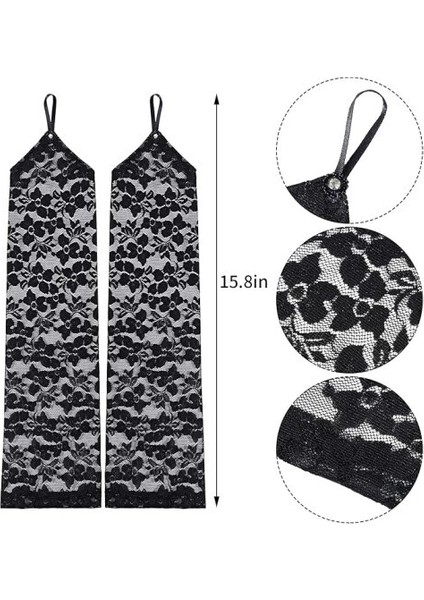 Parmak Askılı Zarif Dantel Eldiven fırsatları