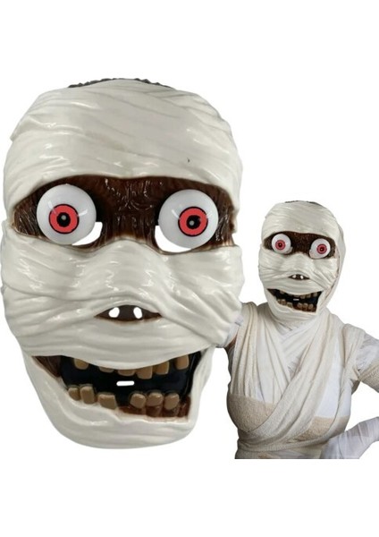 Sallanan Yaylı Oynar Gözlü Mumya Maskesi indirimleri