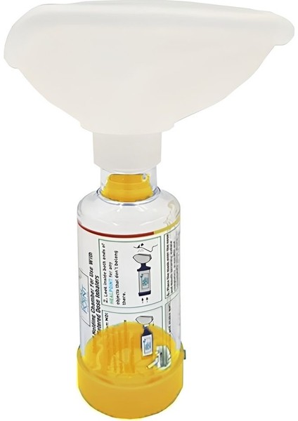 Yüksek Kaliteli Sarı İnhalasyon Cihazı 1-5 Yaş için Maske ve Aparatlı