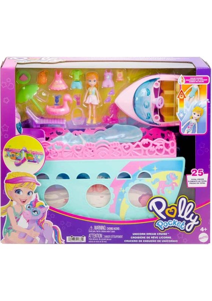HWP26 Polly Pocket Unicorn Bot Oyun Seti