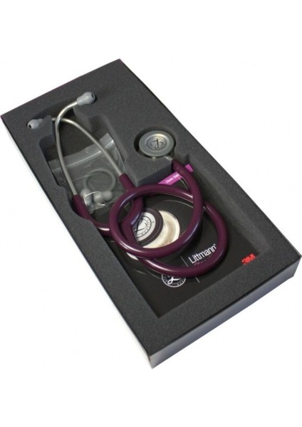 Mor 3m Littmann Classic IIı Steteskop, profesyonel sağlık ekipmanı