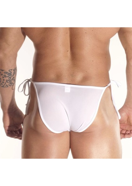 - Transparan Yandan Bağlı Erkek Slip