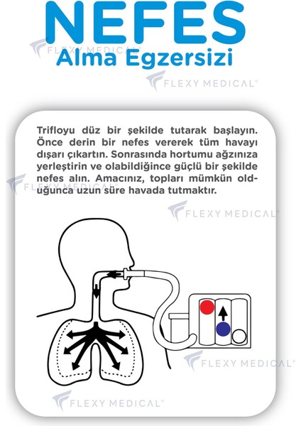Üçlü Solunum Egzersiz Cihazı Seti, Sağlıklı Nefes, Günlük Kullanım İçin Ideal indirimleri