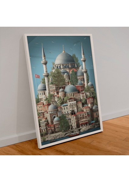 1000 Parça Puzzle Şehir Manzarası Minyon