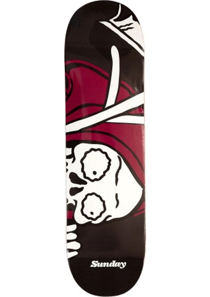 Sunday Creepy Sweeper Kaykay Tahtası (Siyah/mor) fırsatları