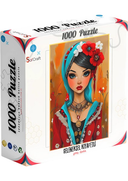 1000 Parça Puzzle Geleneksel