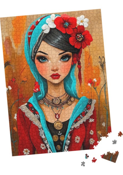 1000 Parça Puzzle Geleneksel fırsatları