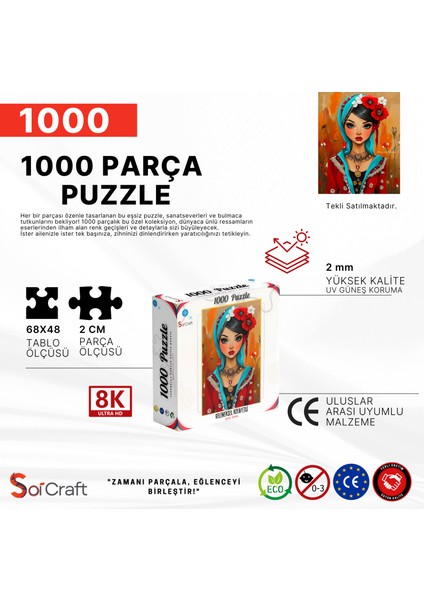 1000 Parça Puzzle Geleneksel indirimleri
