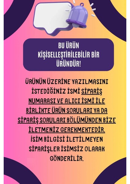 Kuromi+Çocuğunuzun Ismi Baskılı Oversize Yazlık Şortlu Takım