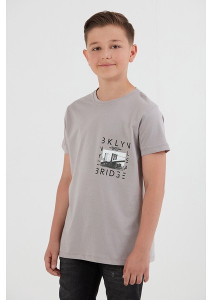 %100 Pamuk Baskılı Erkek Çocuk Tişört fiyatları