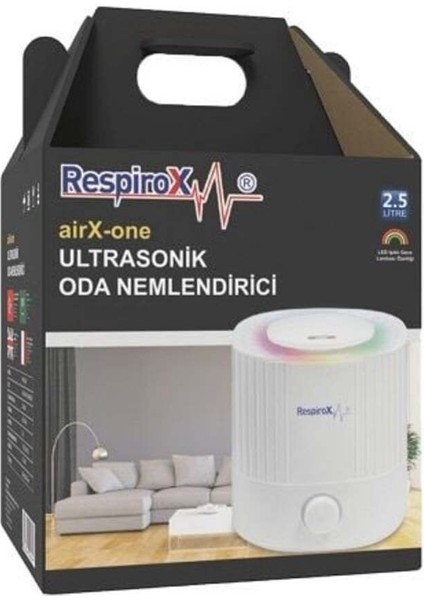 Ultrasonik Oda Nemlendirici ve LED Lambası, Ferah ve Huzurlu Ortamlar İçin