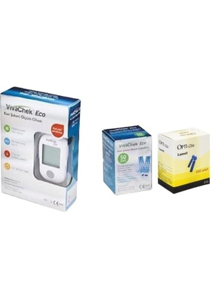 Hassas Şeker Ölçüm Cihazı ve 50 Adet Strip ile Güvenli Kullanım