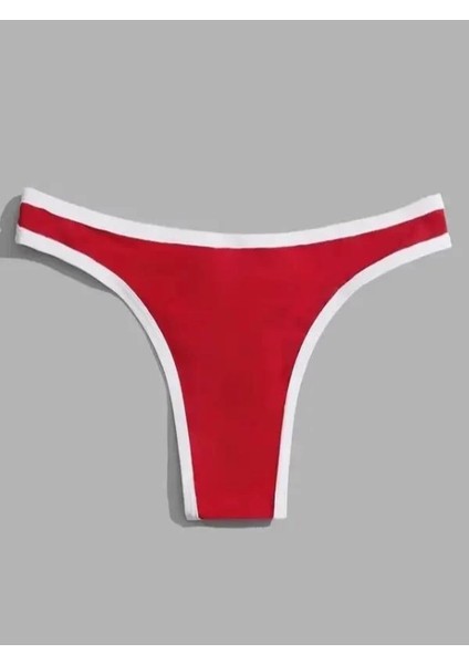 - Erkek Biyeli Kırmızı Brazillian Slip