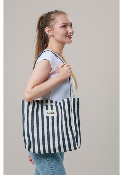 One Omuz Çantası – Hem Günlük Hem Tatil Şıklığı Mini Clutch Hediye - Siyah Çizgili modelleri