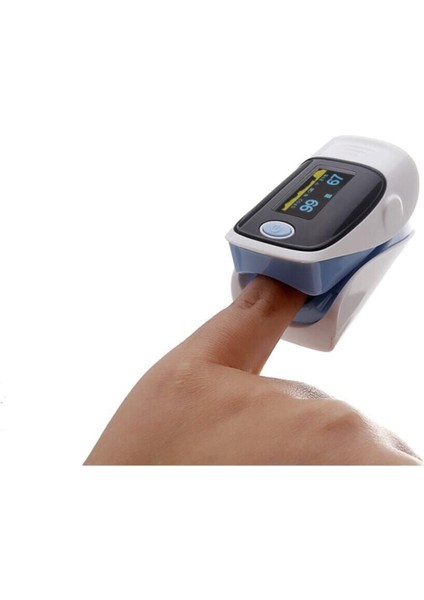 Yüksek doğruluklu taşınabilir oksijen ölçüm cihazı, LED ekranlı, kolay kullanım