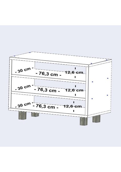 Kenzlife Portmanto Ayakkabılık ve Askılık Edik3 Gribyz 53*080*32 Oniki Çift Ayakkabı Kapasitesi modelleri