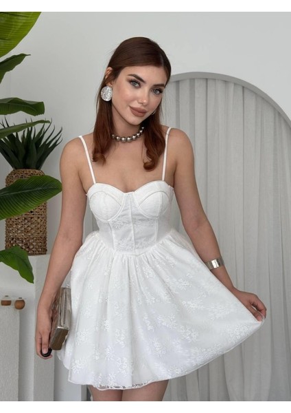 Toba Ip Askılı Elbise