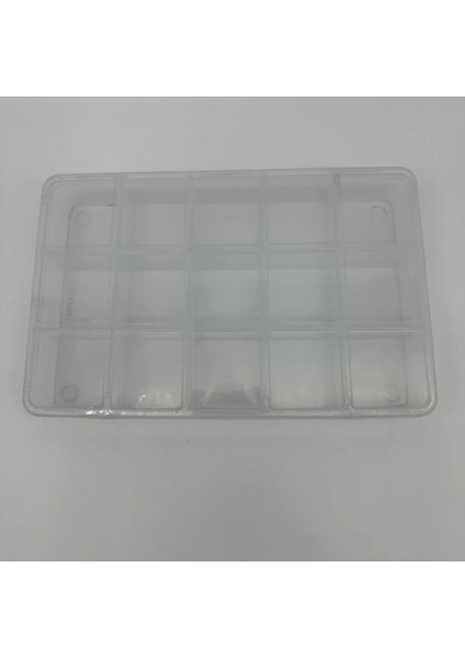 Organizer Plastik Kutu Box 15 Sabit Bölmeli 145X225X30MM (Lisinya) fiyatları