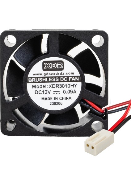 3X3X10 mm 12 Volt Dc Fan (4887)