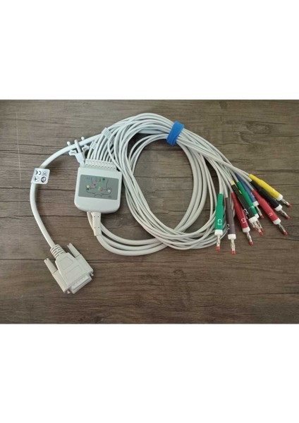 10 Lead EKG Kablosu, Çok Marka Uyumu, Güvenilir ve Kaliteli Takım Parçası