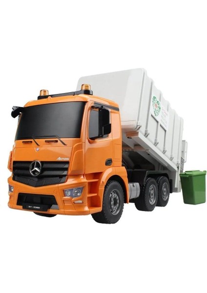 Hsyn E560-003 Kumandalı Şarjlı Çöp Kamyonu 1:20 Akdenizpos Yeni