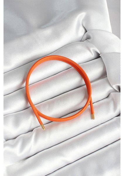 Mıknatıslı Turuncu Renk Sarmal Kadın Bileklik - TJ-BB6977