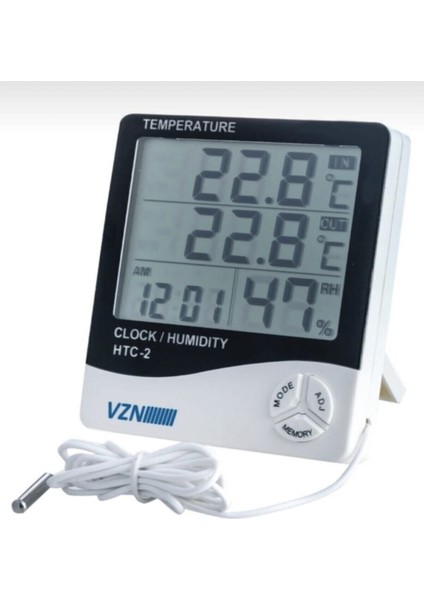 Dijital Termometre HTC-2, Sağlık ve Günlük Kullanım İçin Güvenilir ve Pratik