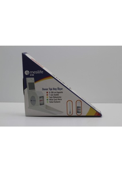 Yüksek duvara monte şık ve kullanışlı ölçüm cihazı